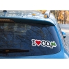Naklejka I Love CO2