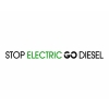 Naklejka Stop Electric Go Diesel