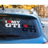 Naklejka I Love My GTI