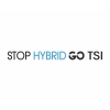 Naklejka Stop Hybrid Go TSI