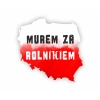 Naklejka Murem za rolnikiem