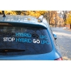 Naklejka Stop Hybrid Go LPG