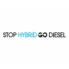 Naklejka Stop Hybrid Go Diesel