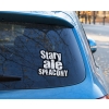 Naklejka Stary ale spłacony