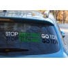 Naklejka Stop Electric Go TDI