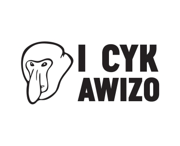 Naklejka Nosacz Janusz I cyk awizo