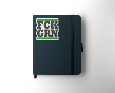 Naklejka FCK GRN