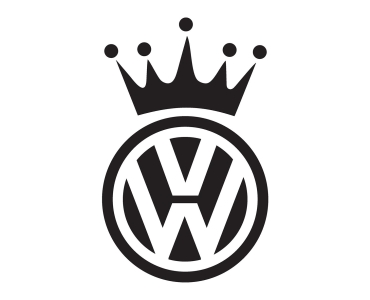 Naklejka VW Volkswagen King