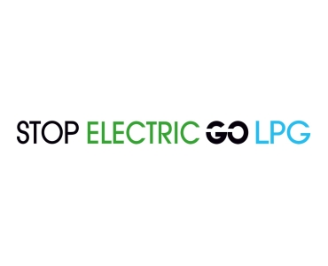 Naklejka Stop Electric Go LPG