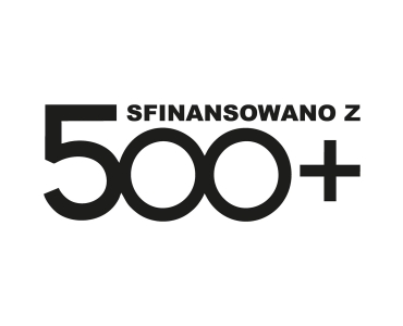 Naklejka Sfinansowano z 500+