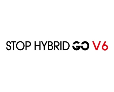 Naklejka Stop Hybrid Go V6