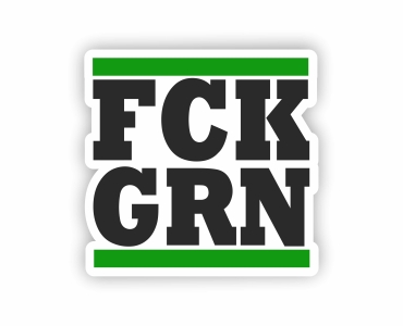 Naklejka FCK GRN