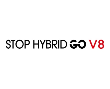 Naklejka Stop Hybrid Go V8